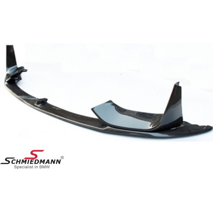 Car-bodykit Carbon Rear Diffuser Apron For BMW M3 F80 M4 F82 F83 2014-2019 – Gloss Black, Bumper Spoiler Lip